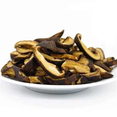 Çıtır kızarmış shiitake mantarları